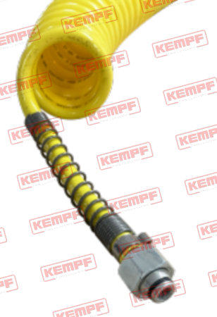 150298 Kempf Wendelflex "EXTREM" M18x1,5 gelb, l= 3.500 mm